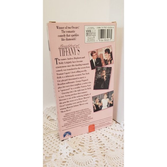 Breakfast at Tiffany's Audrey Hepburn Vintage VHS Movie - Picture 5 of 10